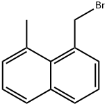 1-Bromomethyl-8-methylnaphthalene 结构式