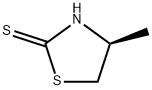 (S)-4-甲基噻唑烷-2-硫酮 结构式