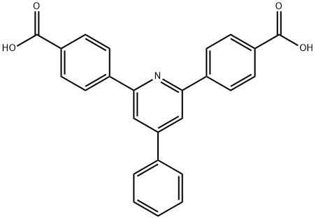 4-[6-(4-carboxyphenyl)-4-phenylpyridin-2-yl]benzoic acid 结构式