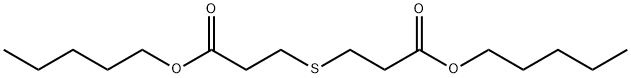 硫代二丙酸二戊酯 结构式