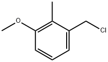 2-甲基-3-甲氧基-苄氯 结构式