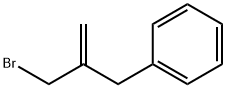 Benzene, [2-(bromomethyl)-2-propen-1-yl]- 结构式