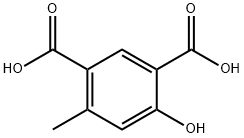 1,3-Benzenedicarboxylic acid, 4-hydroxy-6-methyl- 结构式