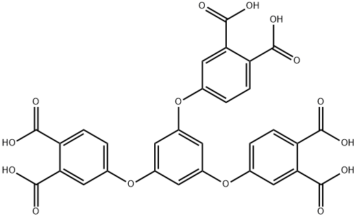 1,3,5-TRI(3,4-DICARBOXYLPHENOXY 结构式