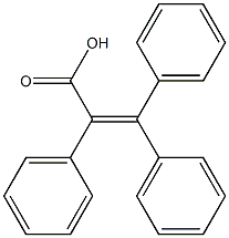 三苯基丙烯酸 结构式