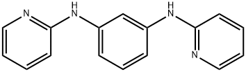 N1, N3- 二 (2- 吡 啶 基)-1, 3- 苯二胺 结构式