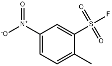 Benzenesulfonyl fluoride, 2-methyl-5-nitro- 结构式