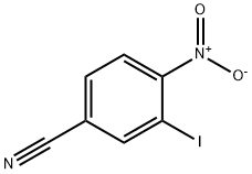 3-Iodo-4-nitrobenzonitrile 结构式