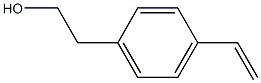 2-(4-乙烯基苯基)乙醇 结构式