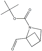 tert-butyl 1-formyl-2-azabicyclo[2.1.1]hexane-2-carboxylate 结构式