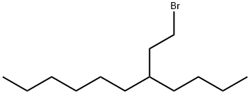 1-溴-3-丁基壬烷 结构式