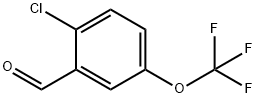 2-氯-5-三氟甲氧基苯甲醛 结构式