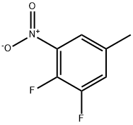 Benzene, 1,2-difluoro-5-methyl-3-nitro- 结构式