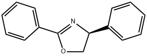 (S)-2,4-二苯基-4,5-二氢恶唑 结构式