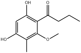 伪绵马酚 结构式