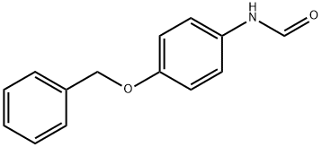 N-(4-(苄氧基)苯基)甲酰胺 结构式