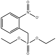 (2-硝基苄基)膦酸二乙酯 结构式