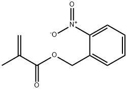 甲基丙烯酸2-硝基苄酯 结构式