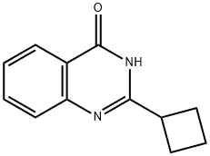 4-Hydroxy-2-(cyclobutyl)quinazoline 结构式