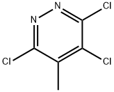 3,4,6-trichloro-5-methyl-Pyridazine 结构式