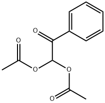 Ethanone, 2,2-bis(acetyloxy)-1-phenyl- 结构式