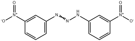 3-Nitro-N-[(3-nitrophenyl)diazenyl]aniline 结构式