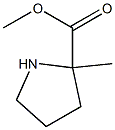 methyl 2-methylpyrrolidine-2-carboxylate 结构式