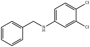 N-苄基-3,4-二氯苯胺 结构式