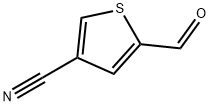 5-formylthiophene-3-carbonitrile 结构式