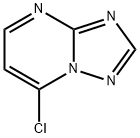 7-氯-[1,2,4]三唑并[1,5-A]嘧啶 结构式