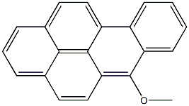 6-Methoxybenzo[a]pyrene 结构式