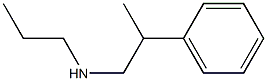 (2-phenylpropyl)(propyl)amine 结构式