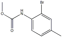 methyl N-(2-bromo-4-methylphenyl)carbamate 结构式