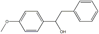 1-(4-methoxyphenyl)-2-phenylethan-1-ol 结构式