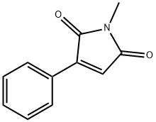 1-甲基-3-苯基-1H-吡咯-2,5-二酮 结构式