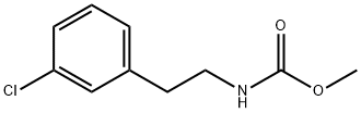 Methyl (3-chlorophenethyl)carbamate 结构式