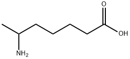 Heptanoic acid, 6-amino- 结构式