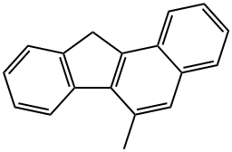 6-methyl-11H-benzo[a]fluorene 结构式