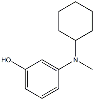 3-CYCLOHEXYLMETHYLAMINOPHENOL 结构式