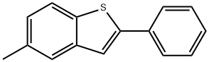 5-methyl-2-phenylbenzo<b>thiophene 结构式