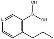 4-(n-Propyl)pyridine-3-boronic acid 结构式