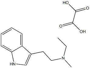 N-methyl-N-Ethyltryptamine (oxalate) 结构式