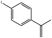 1-碘-4-(1-丙烯-2-基)苯 结构式