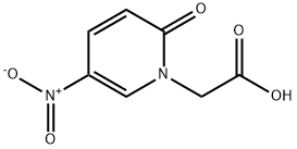 2-(5-硝基-2-氧亚基-1,2-二氢吡啶-1-基)乙酸 结构式