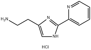 2-(2-(吡啶-2-基)-1H-咪唑-4-基)乙烷-1-胺二盐酸盐 结构式