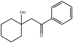 2-(1-羟基环己基)-1-苯基乙酮 结构式