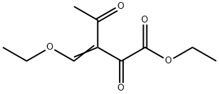 ETHYL 3-(ETHOXYMETHYLIDENE)-2,4-DIOXOPENTANOATE 结构式