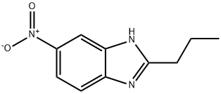 5-nitro-2-propyl-1H-benzo[d]imidazole 结构式