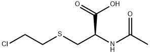 N-Acetyl-S-(2-chloroethyl)-L-cysteine 结构式