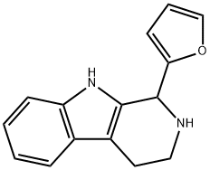 1H-Pyrido[3,4-b]indole, 1-(2-furanyl)-2,3,4,9-tetrahydro- 结构式